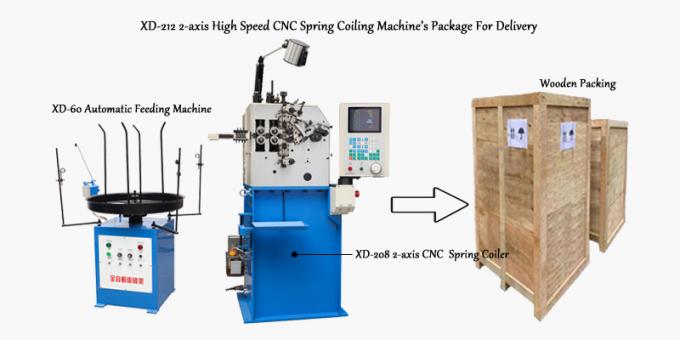 Achse XD-212 2 Hochgeschwindigkeits-das Paket der CNC-Frühlings-umwickelnden Maschine für Lieferung