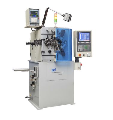 0.5~2.0mm acht Achse CNC-Frühlings-umwickelnde Maschine, hohe Präzision, Produktions-Rate 700pcs/min, 50% manuelle Arbeit gespart