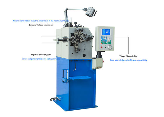 Stellt Hochgeschwindigkeitswirbelmaschine des frühlings-XD-208 verschiedene kleine Feder innerhalb 0.8mm her
