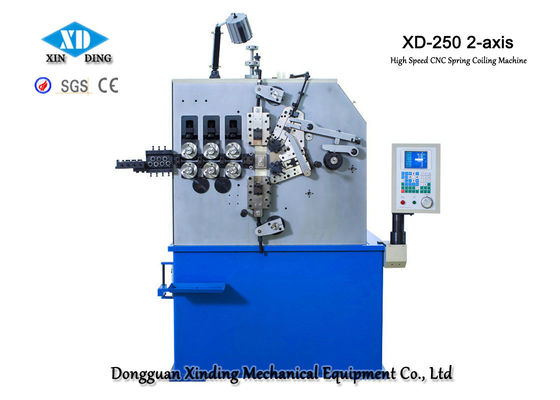 XD-250 2-Axis Frühlings-umwickelnde Maschine, 2.0mm bis 5.0mm Druckfedern produzierend