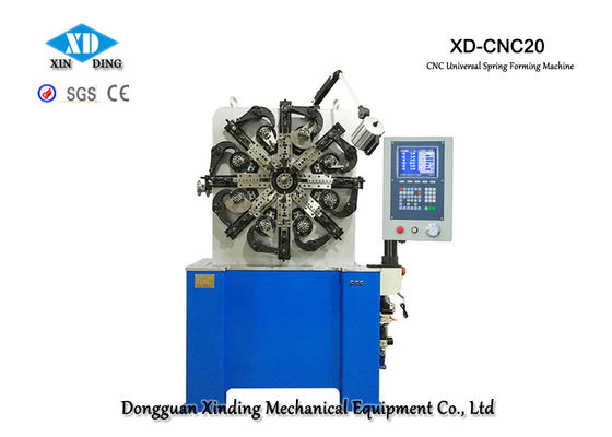 Drehungs-Frühlings-Maschine der Achsen-XD-CNC20 3 mit 0.3mm bis 2.3mm Drahtdurchmesser-Strecke