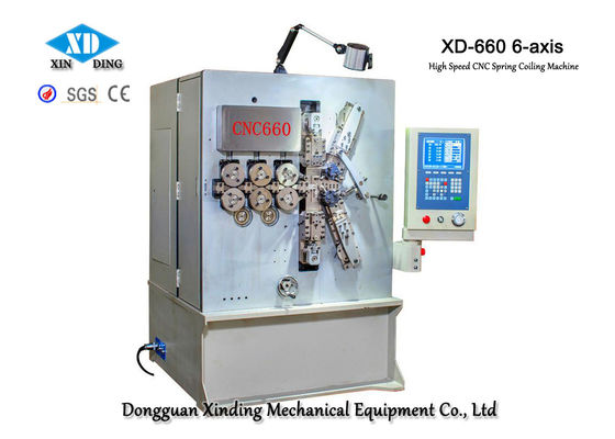 XD-660 6-Axis Hochgeschwindigkeits-entspringt CNC-Frühlings-umwickelnde Maschine für die Herstellung Präzision
