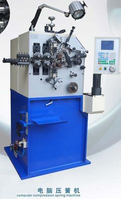 Blaue Malerei-Druckfeder-Maschine/Frühlings-umwickelnde Maschinerie