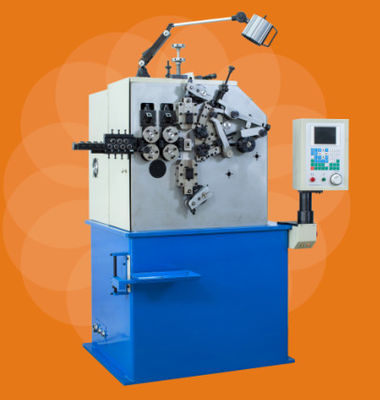 Druckfeder-Produktionsmaschine mit Draht-Fütterungsachse/Nocken-Achse