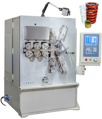 Computergesteuerte Druckfeder-umwickelnde Maschine CNC große mit sechs Achsen-grauem Weiß