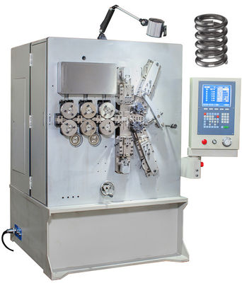 Achse CNC-Frühlings-Wirbelmaschine der Präzisions-5 mit dem Servobewegungs-System/Frühling, die Maschinerie herstellen