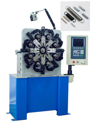 Blaue Malerei-Zugfeder-umwickelnde Maschine mit Vorschubgeschwindigkeit 200m/Minute