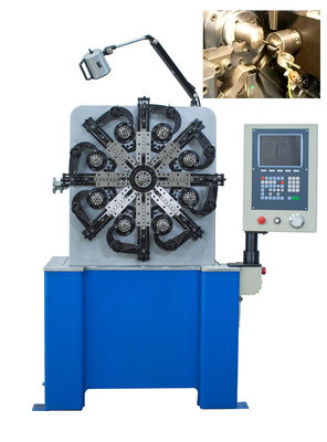 Präzisieren Sie Achse der dehnbare Kraft-Zugfeder-Maschinen-4 mit hoher Geschwindigkeit 100pcs/Minute
