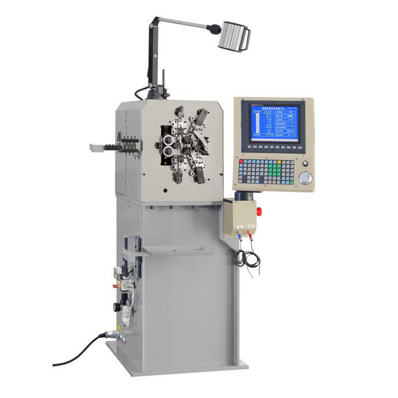 0.1-0.8mm CNC-Frühling, der Maschine, Achse 8 und, Produktionsrate 1000pcs/min herstellt