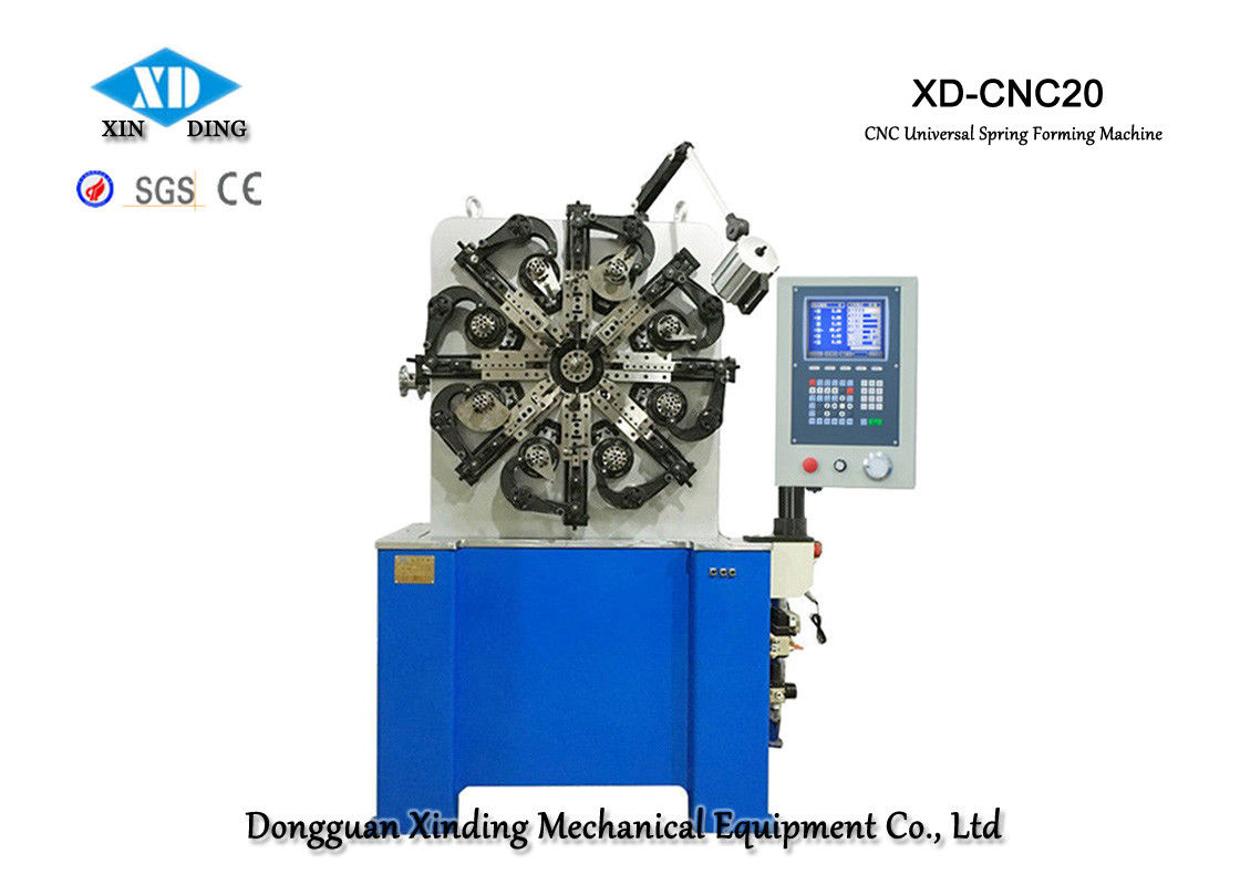 Drehungs-Frühlings-Maschine der Achsen-XD-CNC20 3 mit 0.3mm bis 2.3mm Drahtdurchmesser-Strecke