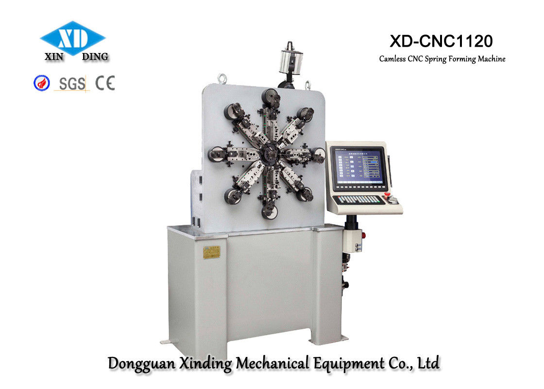 Achse XD-1120 11 nockenloser Frühling, der Maschine für die Formung von Draht-Durchmesser 0,2 bis 2.3mm bildet