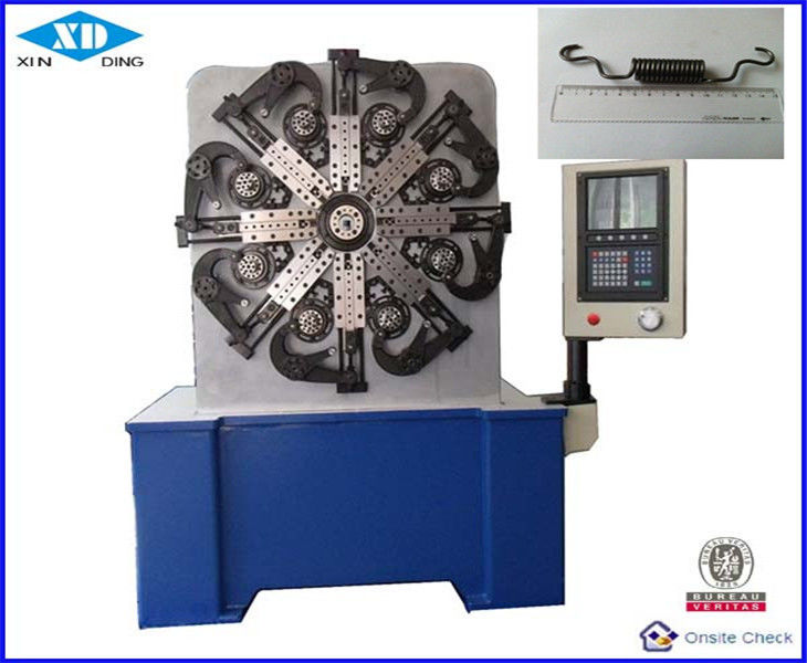 Blauer malender CNC-Drehungs-Frühling, der Maschinen-hohe Leistungsfähigkeit 5,5 Kilowatt bildet